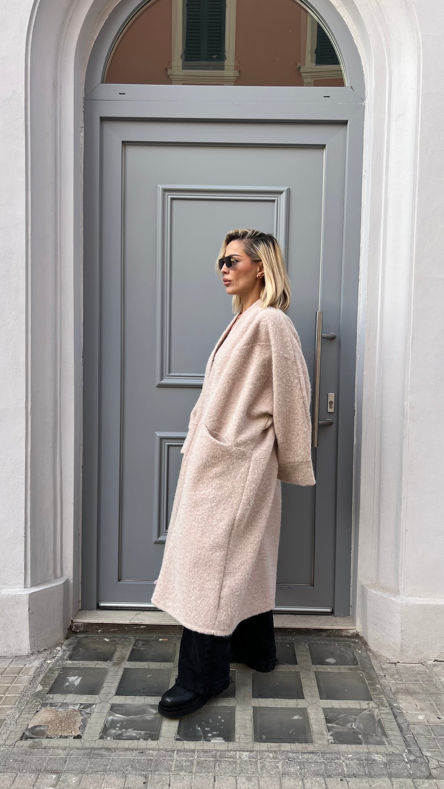 Cardigan maxi over